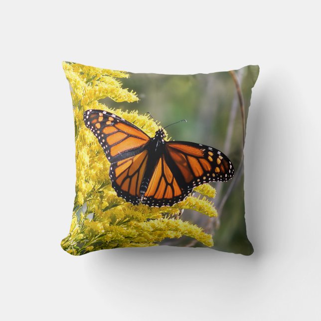 Monarch Butterfly Dekorativ kudde (Framsida)