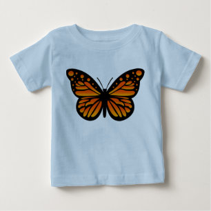 Monarch Butterfly Design - Baby Bra Jersey T-Shir T Shirt