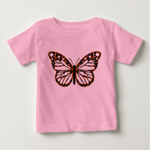Monarch Butterfly Design - Baby Bra Jersey T-Shir T Shirt