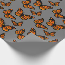 Monarch Butterfly Design - Papper radbrytning av p