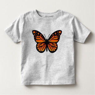 Monarch Butterfly Design - Småbarn Bra Jersey T- T Shirt