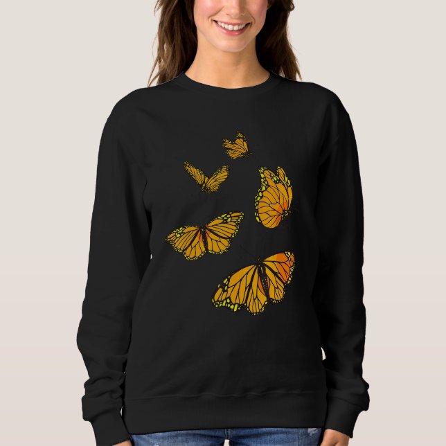 Monarch Butterfly Entomology Insect T Shirt (Framsida)
