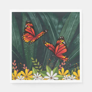 Monarch Butterfly Feb 6_21 Pappersservett