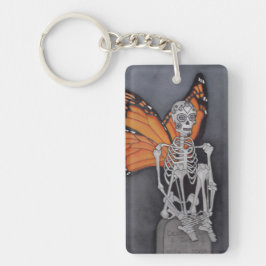 Monarch Butterfly från Day of the dead Keychain