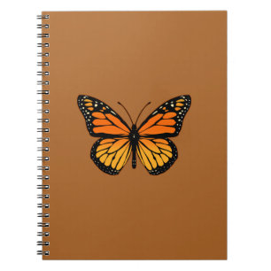 Monarch Butterfly Joy Anteckningsbok Med Spiral