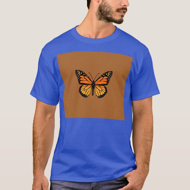 Monarch Butterfly Joy T-shirt (Framsida)