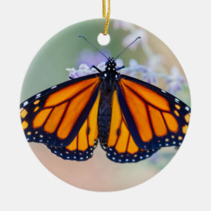 Monarch Butterfly Julgransprydnad Keramik