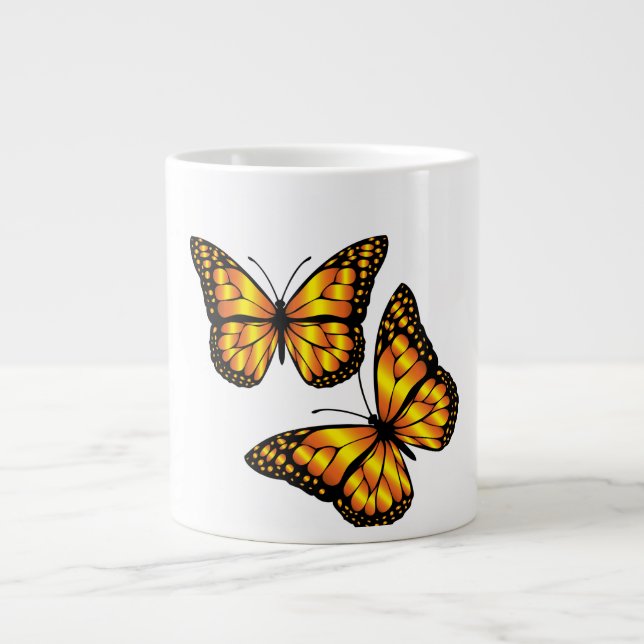 MONARCH BUTTERFLY JUMBO MUGG (Framsidan)