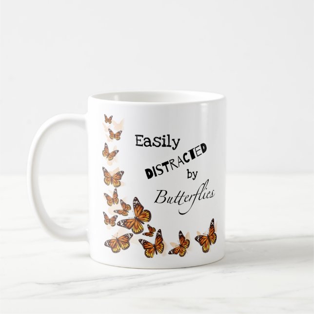 Monarch Butterfly-kaffe mugg (Vänster)