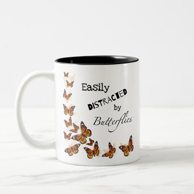 Monarch Butterfly-kaffe mugg (Vänster)