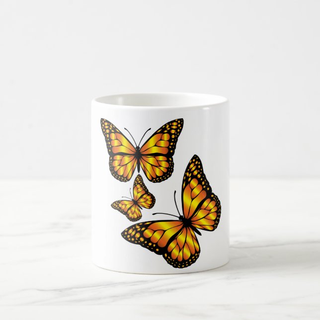 MONARCH BUTTERFLY KAFFEMUGG (Center)