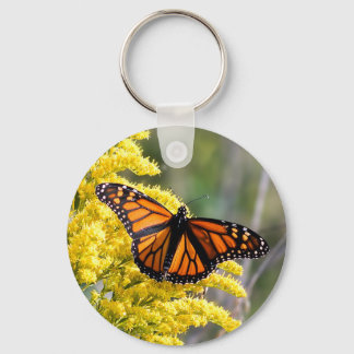 Monarch Butterfly Keychain Nyckelring