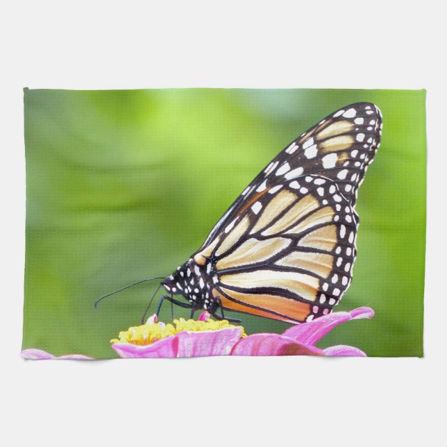 Monarch Butterfly Kökshandduk (Horisontell)
