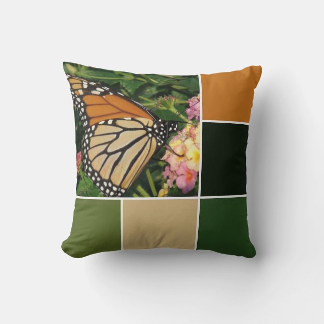 Monarch Butterfly Kudde (Framsida)