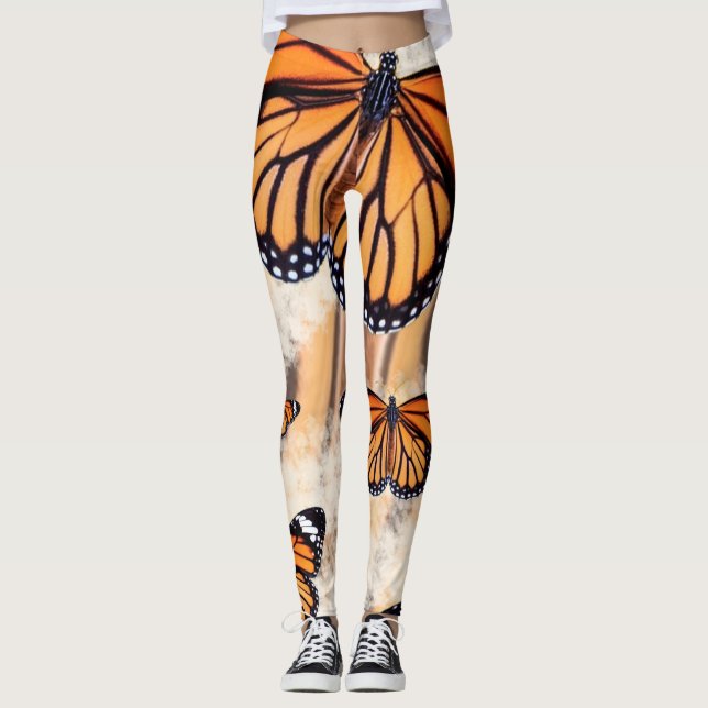 Monarch Butterfly Leggings (Framsida)