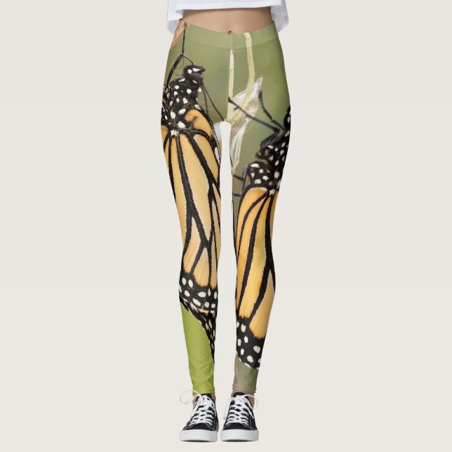 Monarch Butterfly Leggings (Framsida)