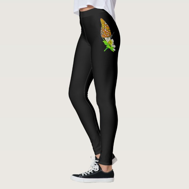 Monarch Butterfly Leggings 3 (Vänster)