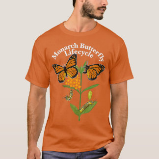 Monarch Butterfly Lifecycle of the Monarch Butterf T Shirt