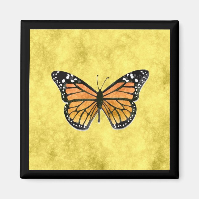 MONARCH BUTTERFLY Magnet (Framsidan)