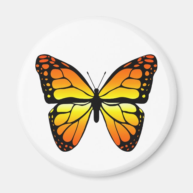 Monarch Butterfly Magnet (Framsidan)