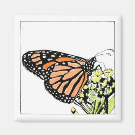 Monarch Butterfly Magnet
