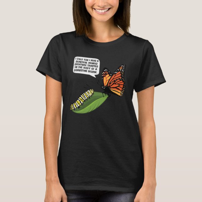 Monarch Butterfly Mamma Butterfly Mamma Womens T Shirt (Framsida)