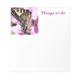 Monarch Butterfly Memo Pad Sak att göra