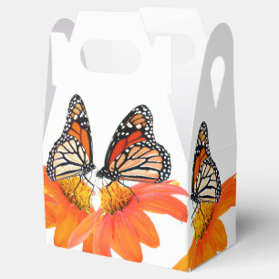 Monarch Butterfly Mexican SunBlommor Flowers Blomm Presentaskar