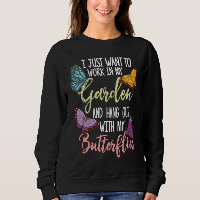 Monarch Butterfly Milkweed plants T Shirt (Framsida)