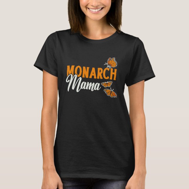 Monarch Butterfly Monarch Mama Insect Collector En T Shirt (Framsida)