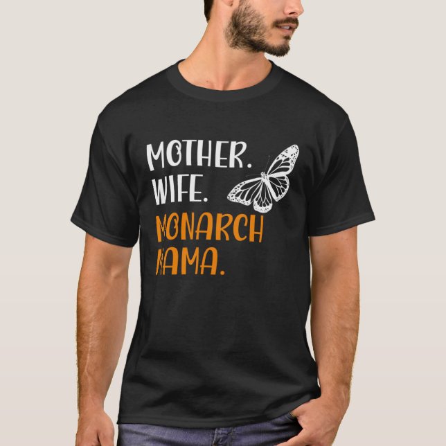 Monarch Butterfly Monarch Mama Insect Collector En T Shirt (Framsida)