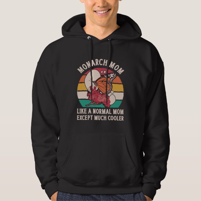 Monarch Butterfly Monarch Mom Insect Collector Ent Hoodie (Framsida)
