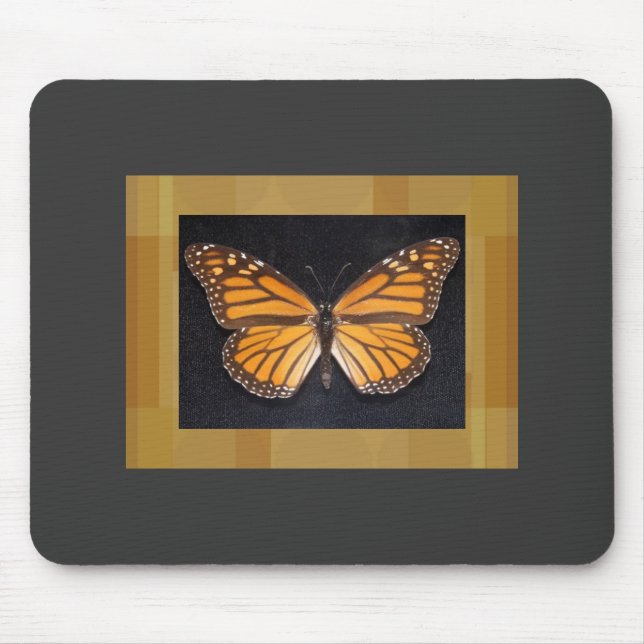 Monarch Butterfly Mousepad Musmatta (Framsidan)