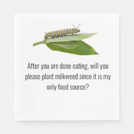 Monarch butterfly napkin pappersservett