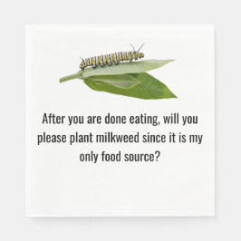 Monarch butterfly napkin pappersservett