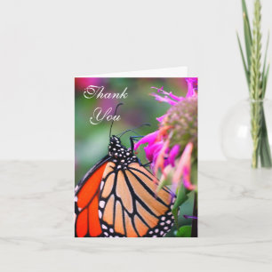 Monarch Butterfly Natur - tackkort