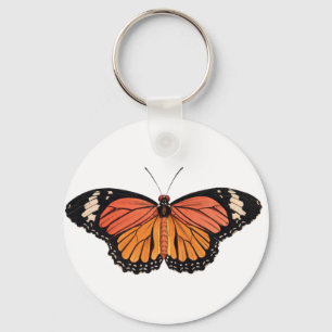 Monarch Butterfly Nyckelring
