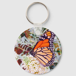 Monarch Butterfly Nyckelring