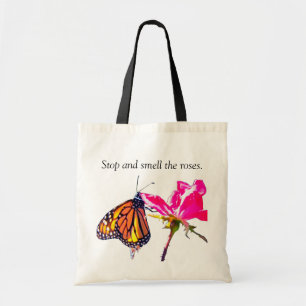 Monarch Butterfly och Ro Tote Tygkasse