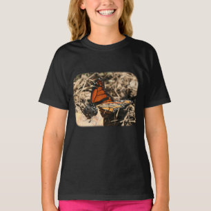 Monarch Butterfly på Löv Kids Nature T-Shirt