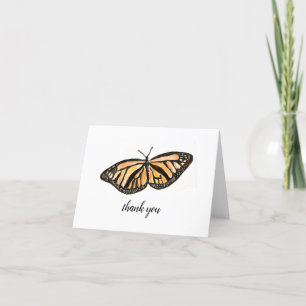 Monarch Butterfly Painting Art Tack Kort