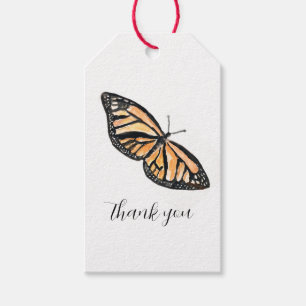 Monarch Butterfly Painting Gift-Märkre Presentetikett