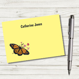 Monarch Butterfly Personlig Kids Post it Notes Post-it Block