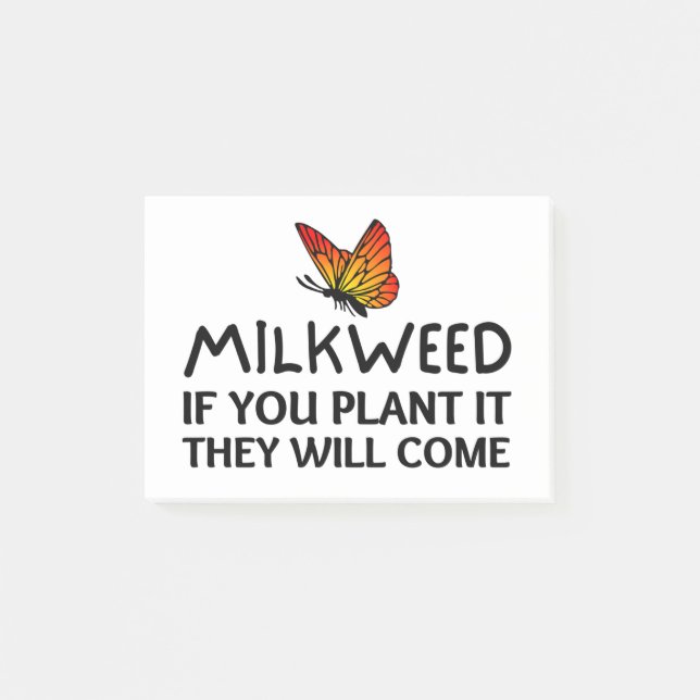 Monarch Butterfly Post-it Block (Framsida)