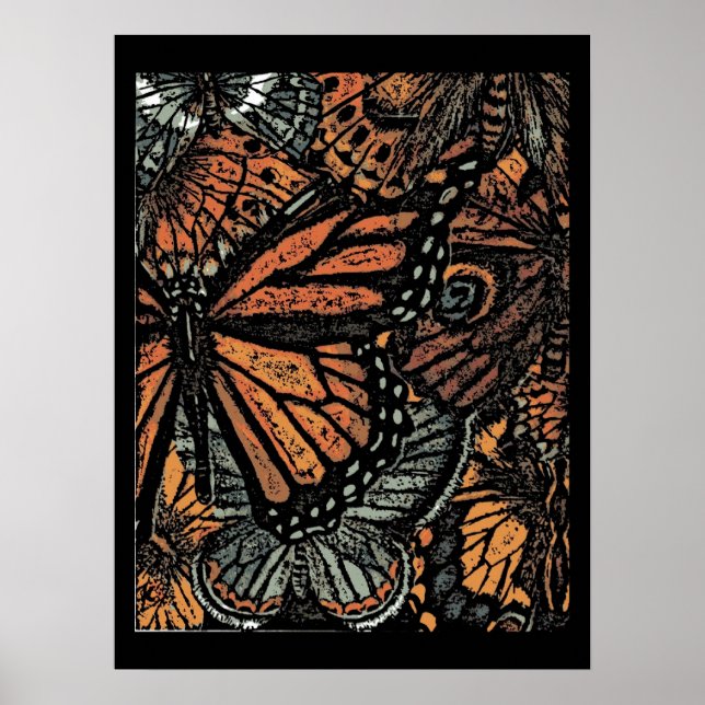 Monarch Butterfly Poster (Framsidan)