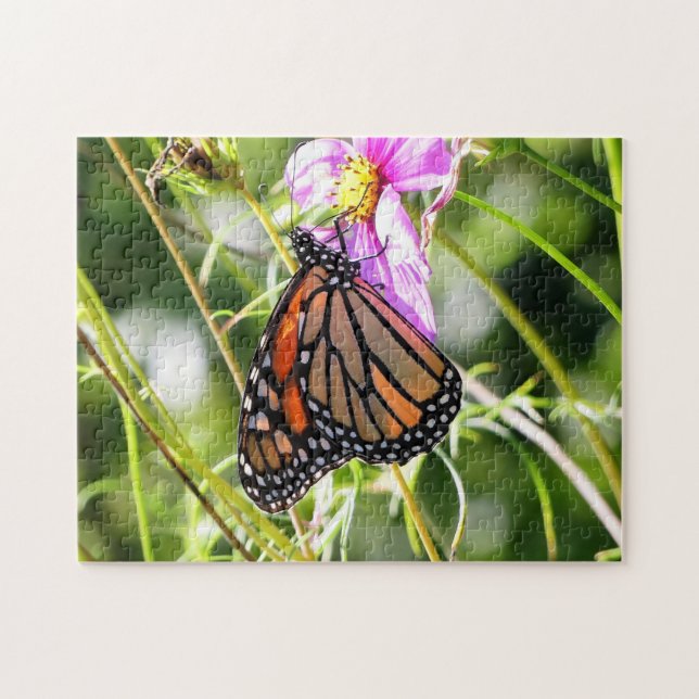 Monarch Butterfly Pussel (Horisontell)