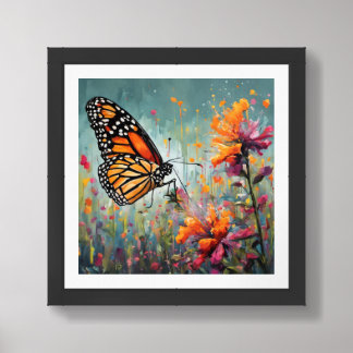 Monarch Butterfly-ramfoto Poster