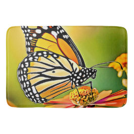 Monarch Butterfly Sip Design Badrumsmatta