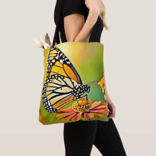 Monarch Butterfly Sip Design Tygkasse