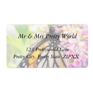 Monarch Butterfly Sipping Nectar Fraktsedel